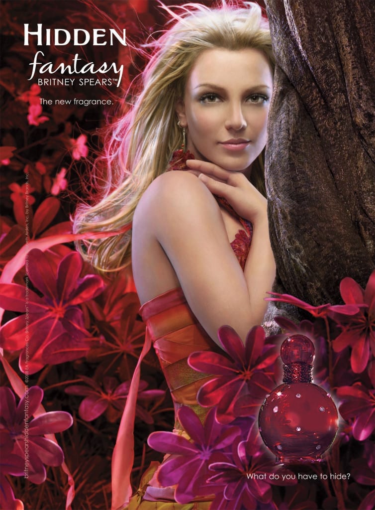 Britney Spears Unveils Hidden fantasy Fragrance Ad