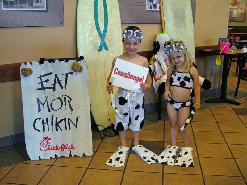Dress Like a Cow, Get a Free Chick-fil-A Meal on Cow Appreciation Day