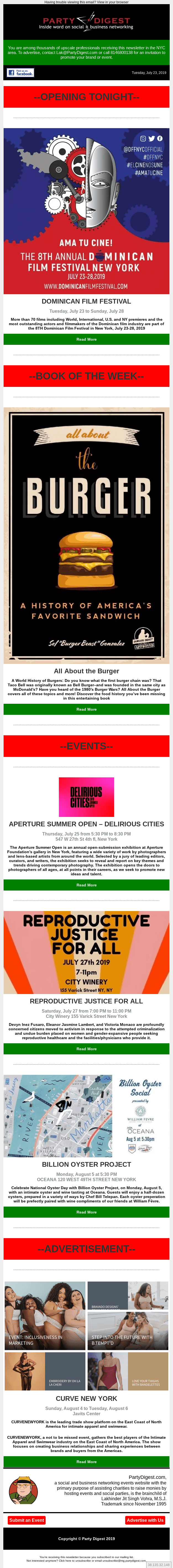AwesomeScreenshot Dominican Film Aperture Summer Open Reproductive Justice Oysters Burgers and Curves
