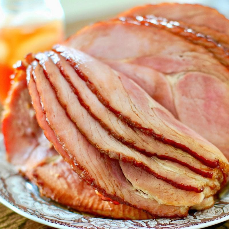 Sweet Tea Glazed Ham